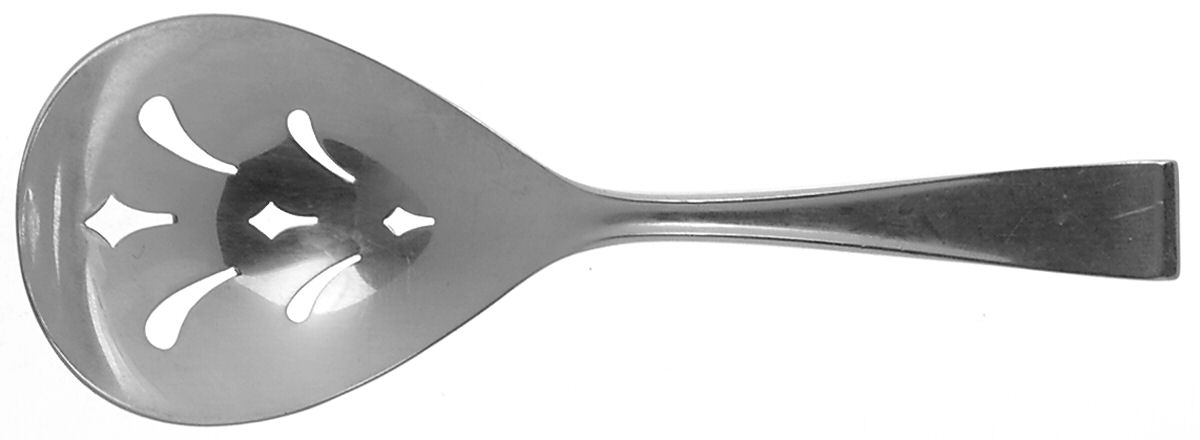 Theme (Sterling, 1954) Solid Bon Bon Spoon with Pierced Bowl by Gorham Silver-1