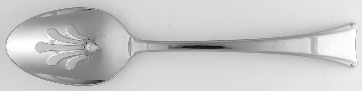 Theme (Stainless) Pierced Tablespoon (Serving Spoon) by Gorham Silver-1