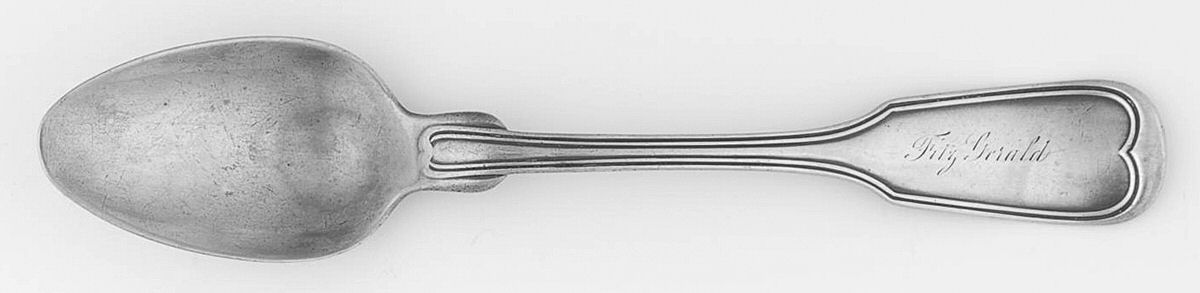 Threaded (Sterling, 1855) Teaspoon by Gorham Silver-1