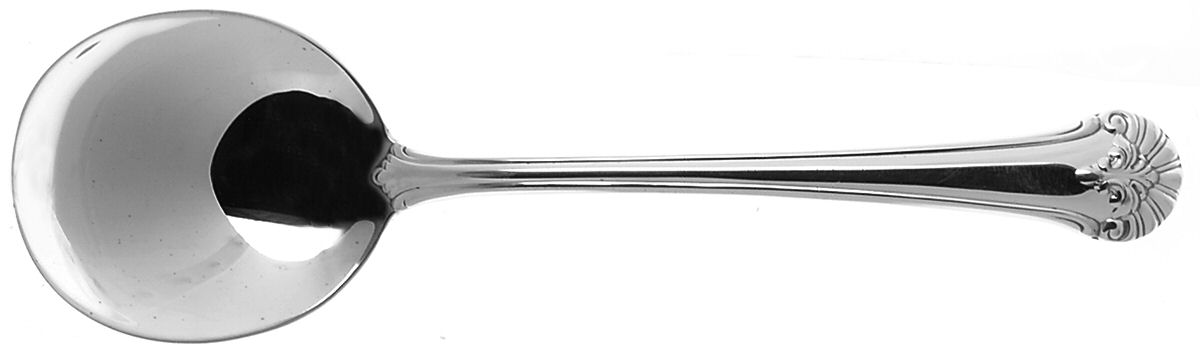 Townsend (Sterling, 1989) Round Bowl Soup Spoon (Cream Soup) by Gorham Silver-1