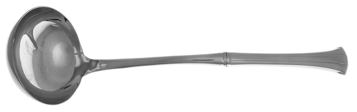 Trilogy (Stainless) Soup Ladle with Stainless Bowl HC by Gorham Silver-1