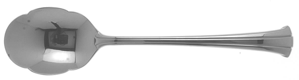 Trilogy (Stainless) Sugar Shell Spoon by Gorham Silver-1