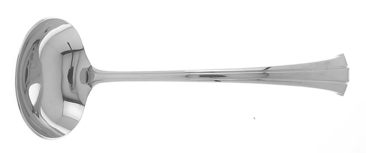 Trilogy (Stainless) Solid Gravy Ladle by Gorham Silver-1