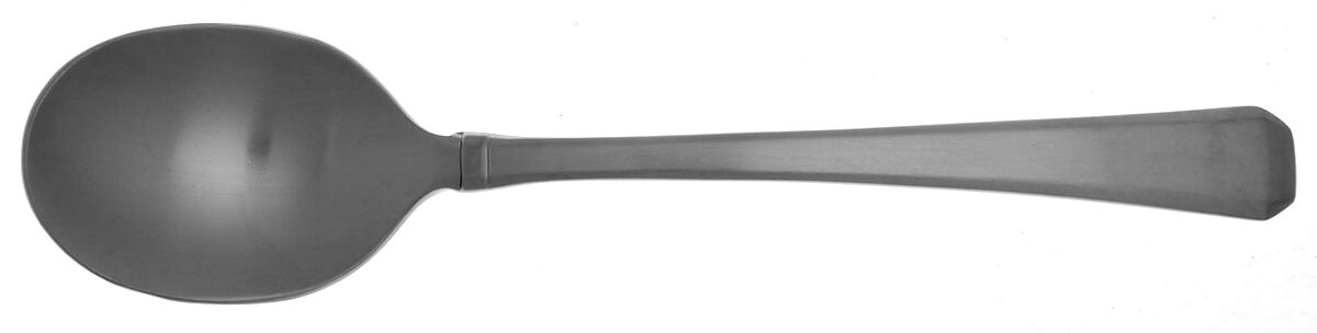 Tristan (Stainless) Round Bowl Soup Spoon (Cream Soup) HC by Gorham Silver-1