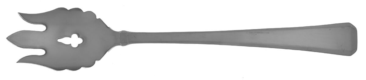 Tristan (Stainless) Vegetable Serving Fork Solid  HC by Gorham Silver-1