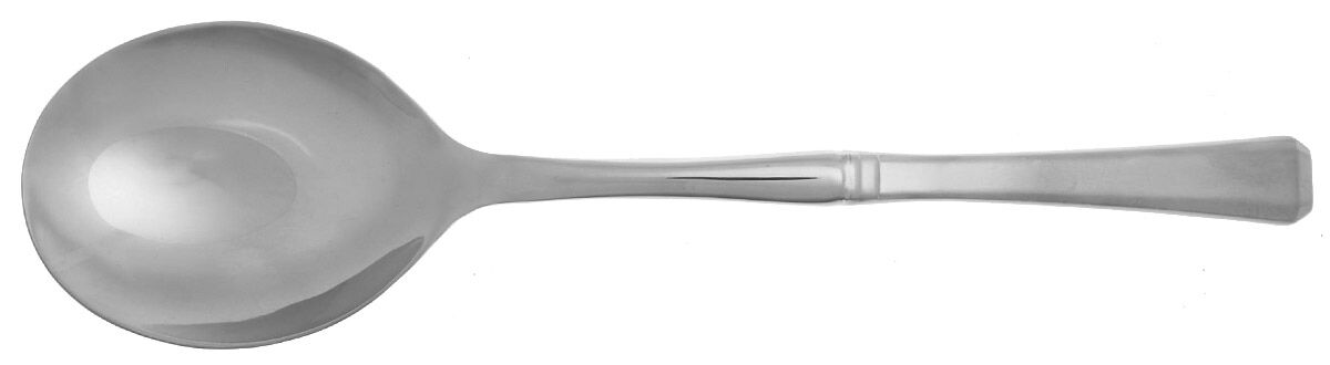 Tristan (Stainless) Casserole Spoon with Smooth Stainless Bowl HC by Gorham Silver-1