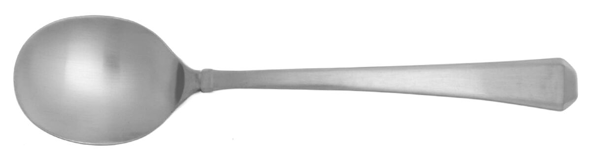 Tristan (Stainless) Spoon-Soup/Round Bowl (G) HC by Gorham Silver-1