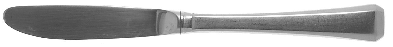 Tristan (Stainless) Modern Hollow Butter Spreader (Stainless) by Gorham Silver-1