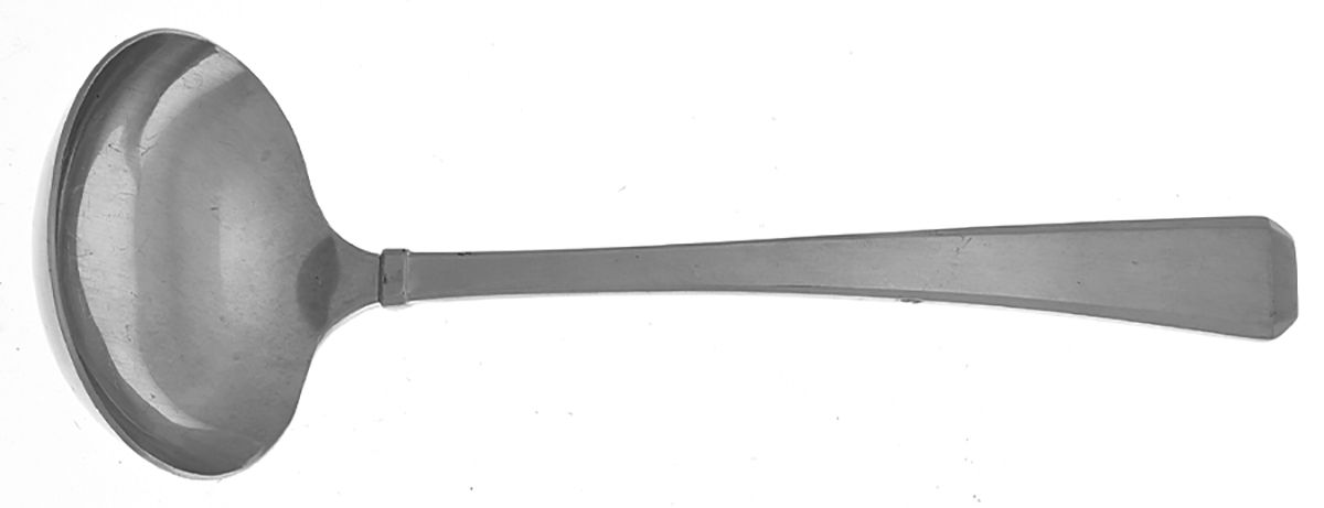Tristan II (Stainless) Solid Gravy Ladle by Gorham Silver-1