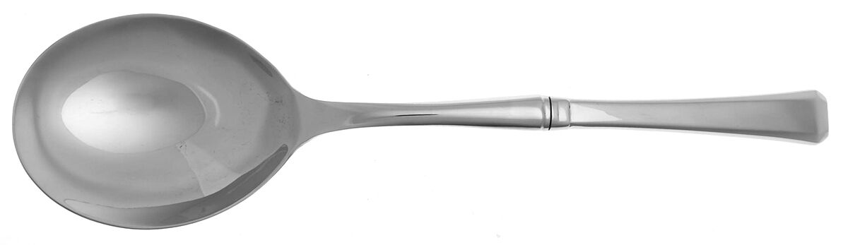 Tristan II (Stainless) Casserole Spoon with Smooth Stainless Bowl HC by Gorham Silver-1