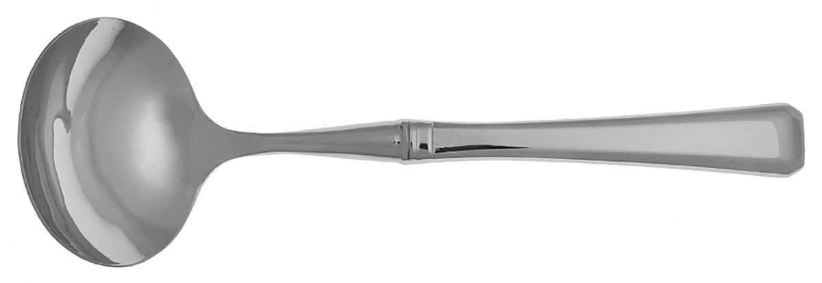 Tristan II (Stainless) Gravy Ladle with No Spout Stainless Bowl HC by Gorham Silver-1