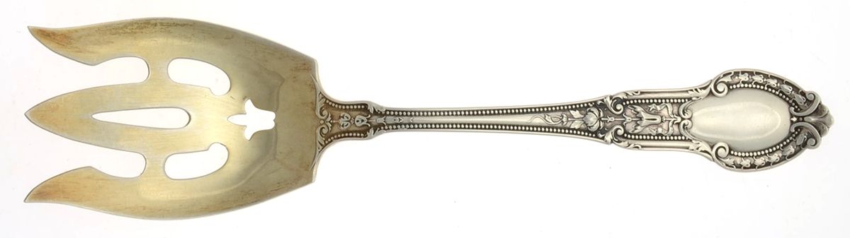 Tuileries (Sterling, 1906) Solid Salad Serving Fork by Gorham Silver-1