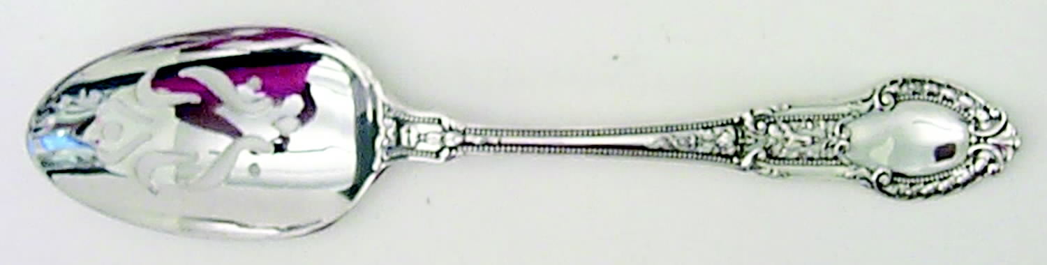 Tuileries (Sterling, 1906) Pierced Tablespoon (Serving Spoon) by Gorham Silver-1
