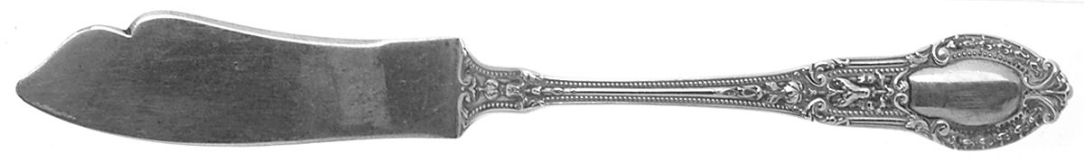 Tuileries (Sterling, 1906) Flat Handle Master Butter Knife by Gorham Silver-1