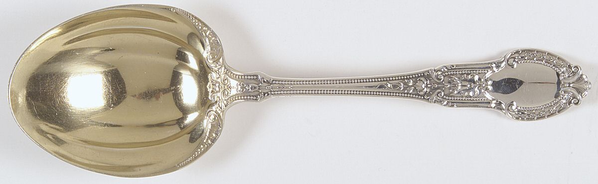 Tuileries (Sterling, 1906) Solid Salad Serving Spoon by Gorham Silver-1