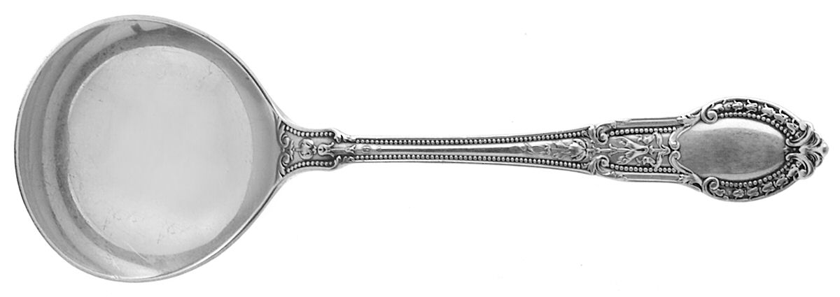 Tuileries (Sterling, 1906) Round Bowl Soup Spoon (Bouillon) by Gorham Silver-1