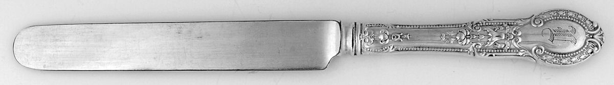 Tuileries (Sterling, 1906) Blunt Hollow Knife with Bolster by Gorham Silver-1
