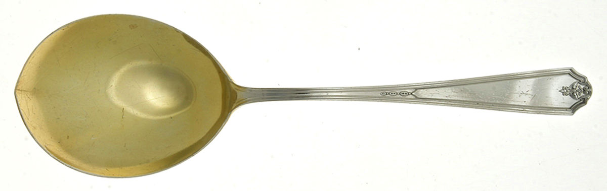 Vanity Fair (Silverplate, 1923) Solid Salad Serving Spoon by Gorham Silver-1