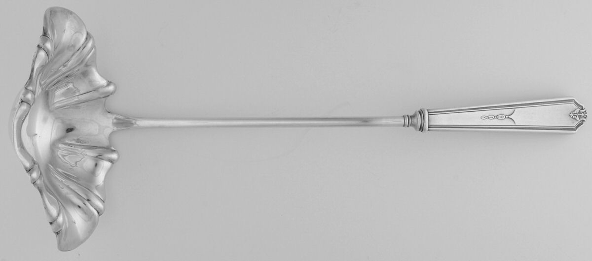 Vanity Fair (Silverplate, 1923) Punch Ladle with Silverplate Bowl by Gorham Silver-1
