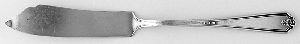 Vanity Fair (Silverplate, 1923) Flat Handle Master Butter Knife by Gorham Silver-1