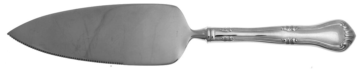Valcourt (Stainless) Pie Server with Serrated Stainless Blade HC by Gorham Silver-1