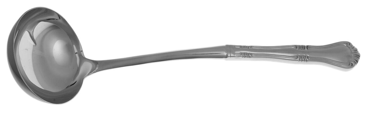 Valcourt (Stainless) Soup Ladle with Stainless Bowl HC by Gorham Silver-1