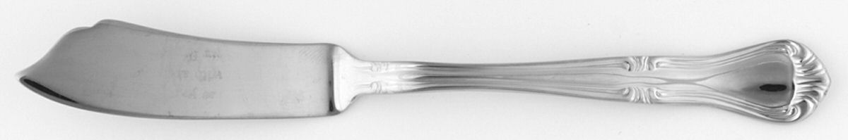 Valcourt (Stainless) Flat Handle Master Butter Knife by Gorham Silver-1
