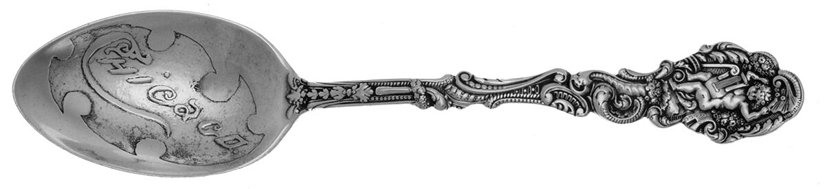 Versailles (Sterling, 1888, No Monograms) Souvenir Spoon (Teaspoon) by Gorham Silver-1