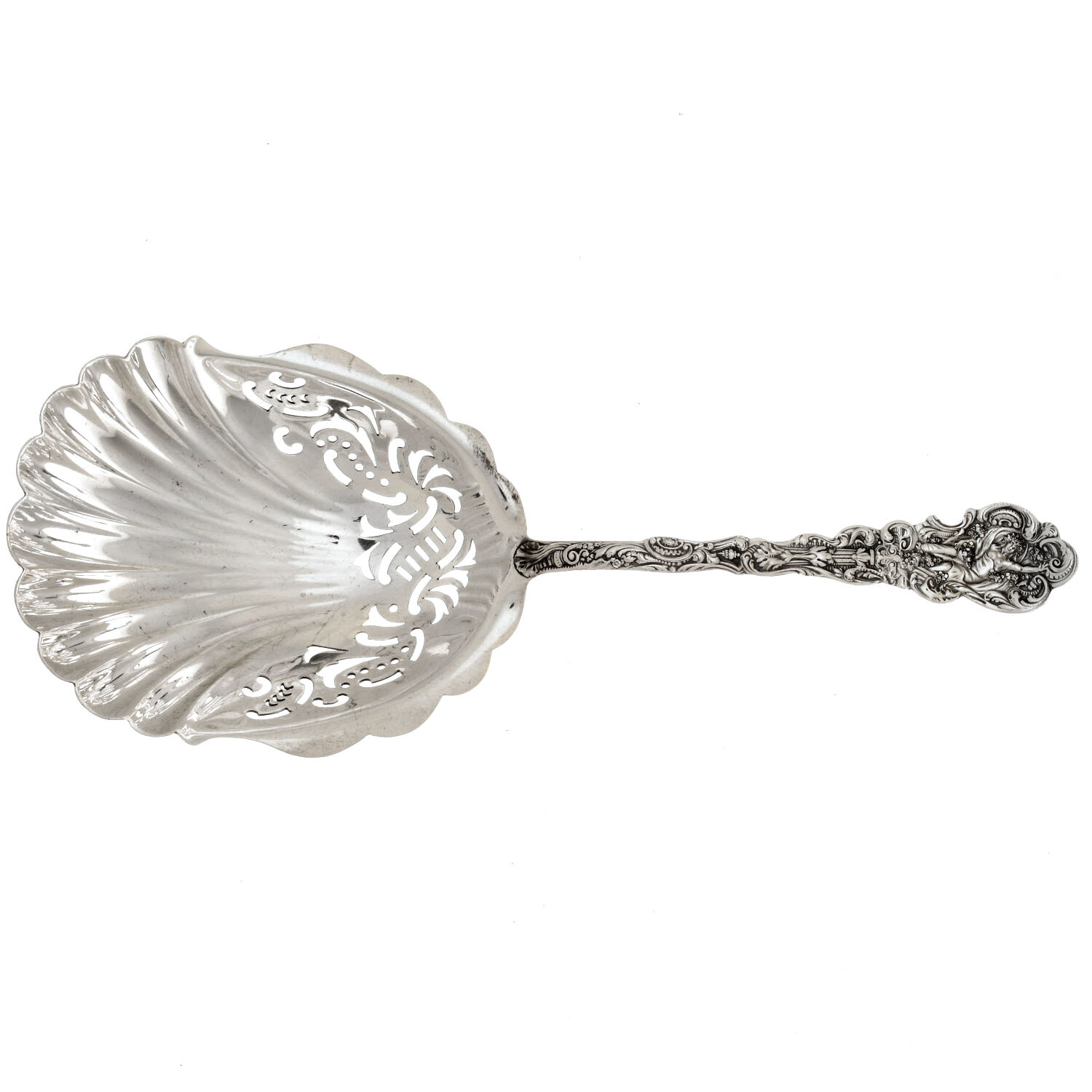Versailles (Sterling, 1888, No Monograms) Pierced Saratoga Chips Server by Gorham Silver-1