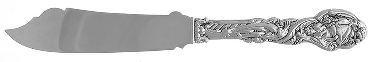 Versailles (Sterling, 1888, No Monograms) Individual Solid Fish Knife by Gorham Silver-1
