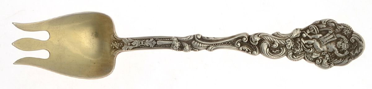 Versailles (Sterling, 1888, No Monograms) Ice Cream Fork by Gorham Silver-1