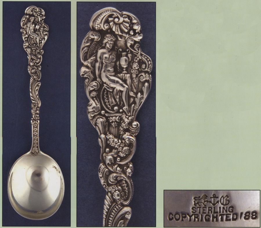 Versailles (Sterling, 1888, No Monograms) Round Bowl Soup Spoon (Cream Soup) by Gorham Silver-1