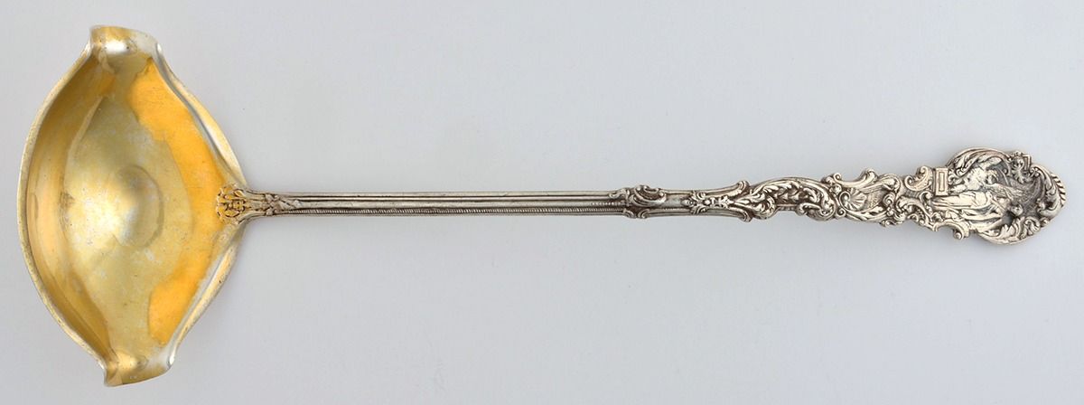 Versailles (Sterling, 1888, No Monograms) Punch Ladle Solid Piece by Gorham Silver-1