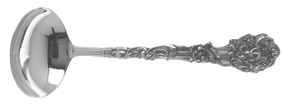 Versailles (Sterling, 1888, No Monograms) Solid Gravy Ladle by Gorham Silver-1
