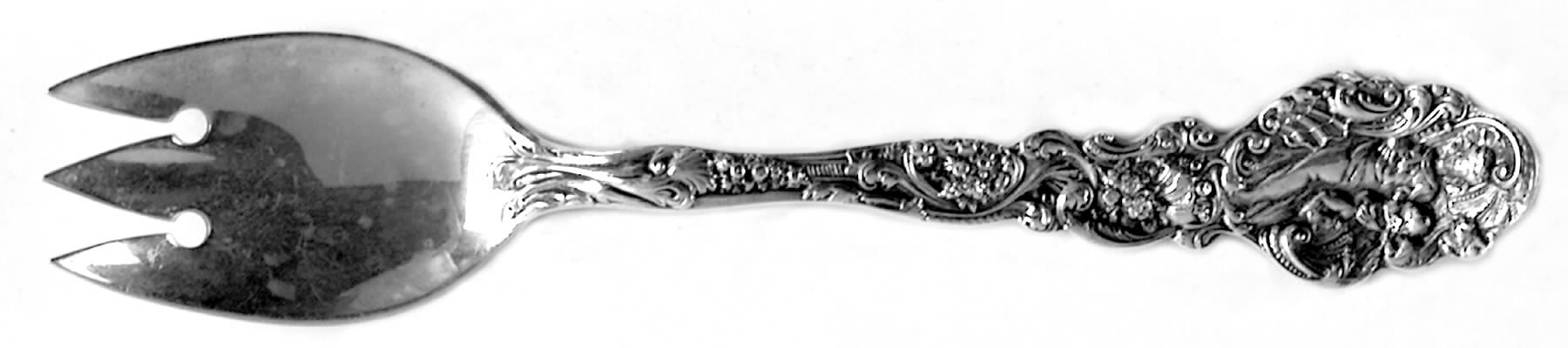 Versailles (Sterling, 1888, No Monograms) Small Ice Cream Fork by Gorham Silver-1