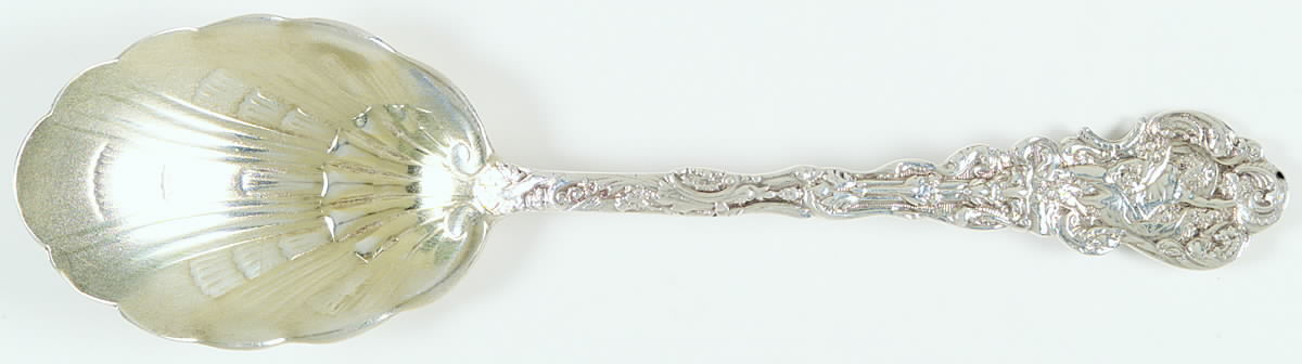 Versailles (Sterling, 1888, No Monograms) Large Jelly Spoon by Gorham Silver-1