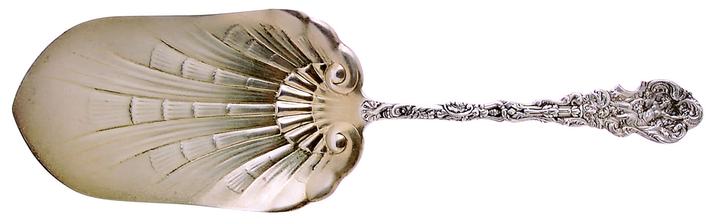 Versailles (Sterling, 1888, No Monograms) Large Solid Pie Knife by Gorham Silver-1