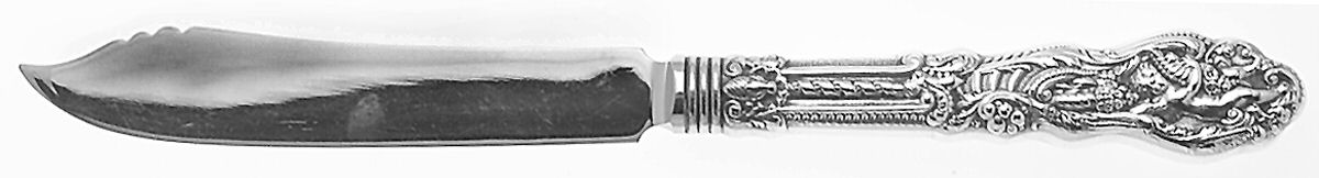 Versailles (Sterling, 1888, No Monograms) Individual Cheese Knife with Stainless Blade by Gorham Silver-1