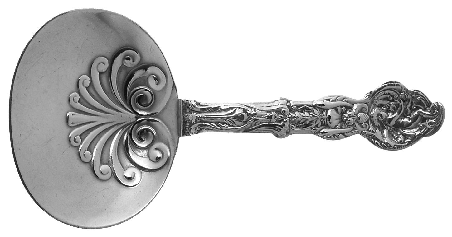 Versailles (Sterling, 1888, No Monograms) Almond Scoop Solid Piece by Gorham Silver-1