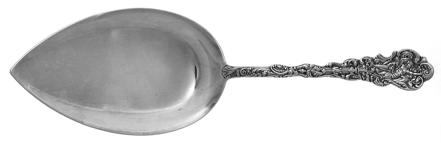 Versailles (Sterling, 1888, No Monograms) Large Solid Pie Knife by Gorham Silver-1