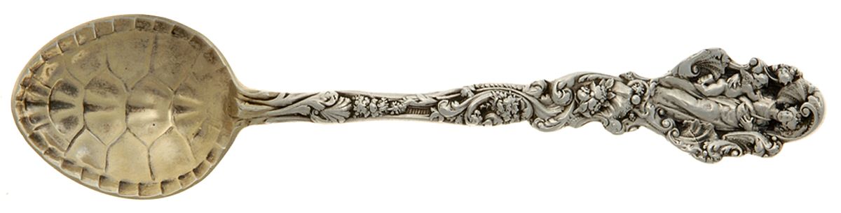 Versailles (Sterling, 1888, No Monograms) Small Individual Terrapin Spoon by Gorham Silver-1