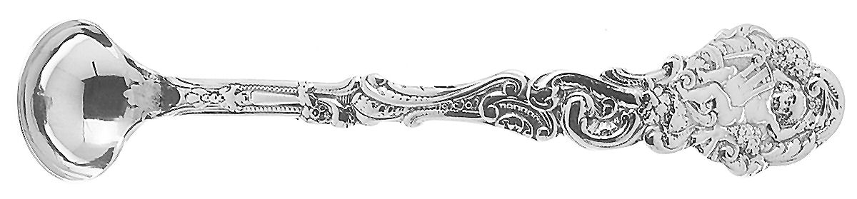Versailles (Sterling, 1888, No Monograms) Mustard Spoon Solid HC by Gorham Silver-1