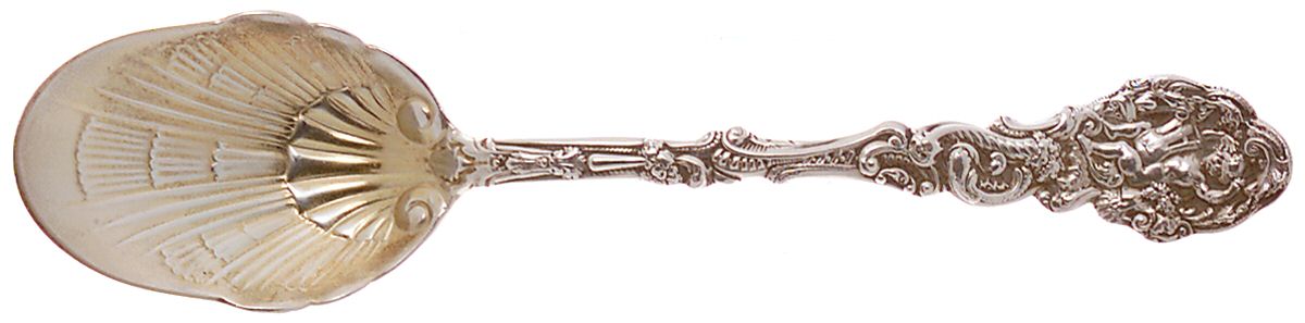 Versailles (Sterling, 1888, No Monograms) Old Style Ice Cream Spoon by Gorham Silver-1
