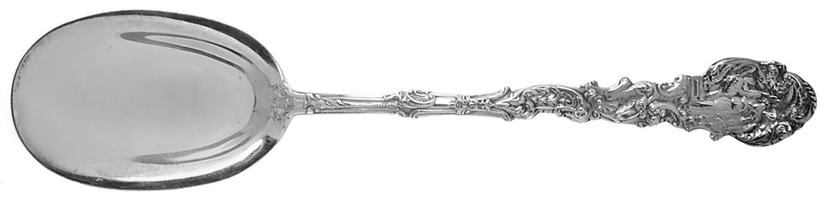 Versailles (Sterling, 1888, No Monograms) Oversize Solid Salad Serving Spoon by Gorham Silver-1