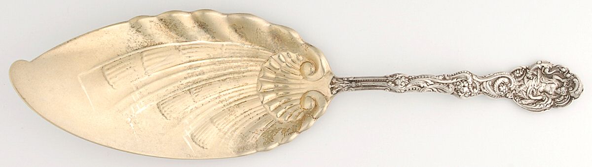 Versailles (Sterling, 1888, No Monograms) Large Solid Fish Serving Knife by Gorham Silver-1