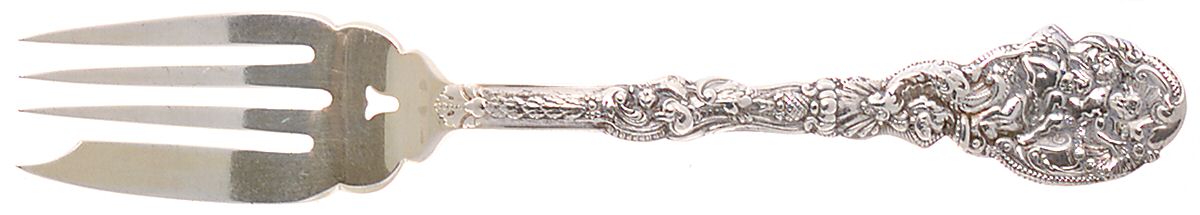 Versailles (Sterling, 1888, No Monograms) Pastry Fork by Gorham Silver-1