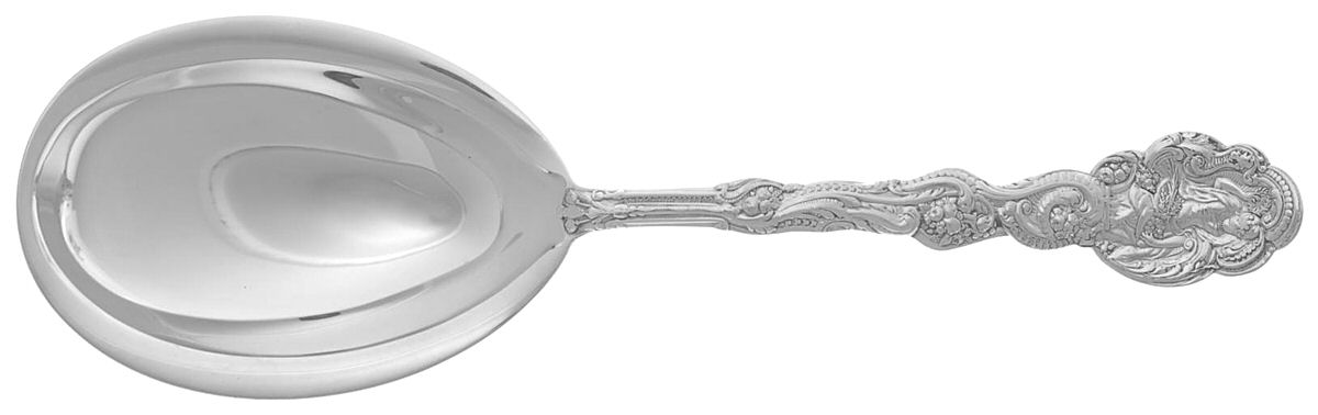 Versailles (Sterling, 1888, No Monograms) Large Solid Berry/Casserole Spoon by Gorham Silver-1