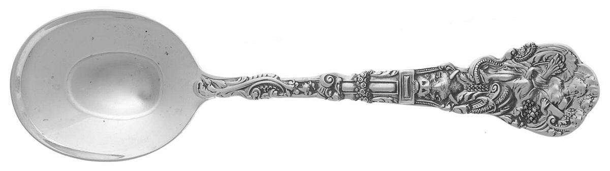 Versailles (Sterling, 1888, No Monograms) Round Bowl Soup Spoon (Cream Soup) by Gorham Silver-1