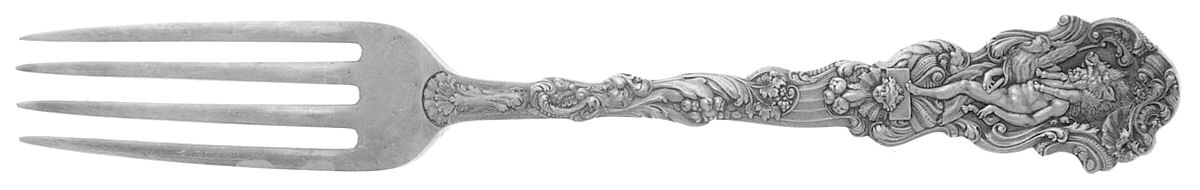 Versailles (Sterling, 1888, No Monograms) Fork by Gorham Silver-1