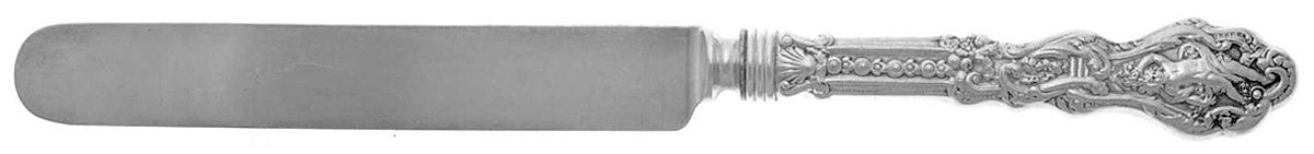 Versailles (Sterling, 1888, No Monograms) Blunt Hollow Handle Knife W/Bolster by Gorham Silver-1